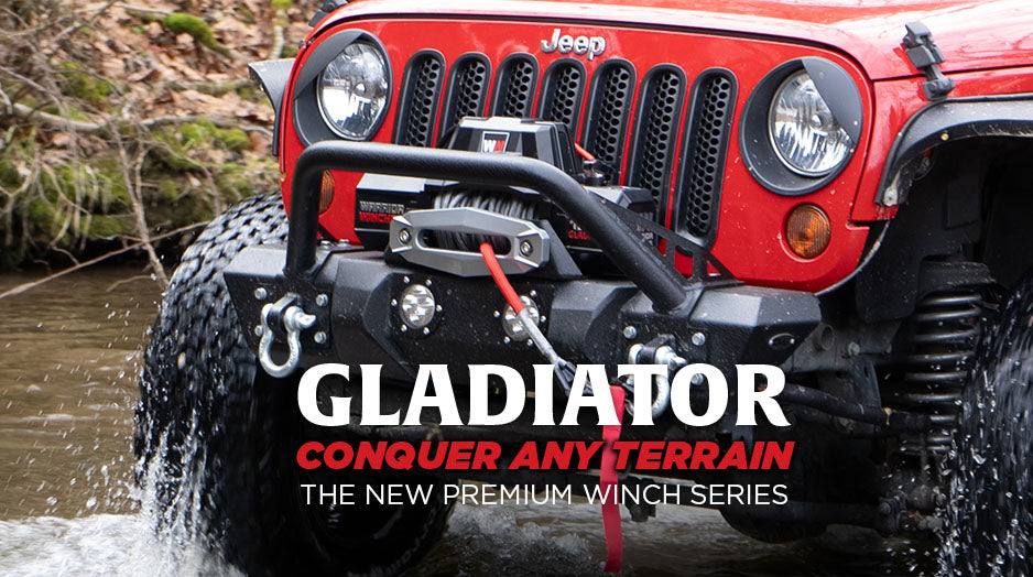 The Gladiator Winch - Conquer any Terrain!
