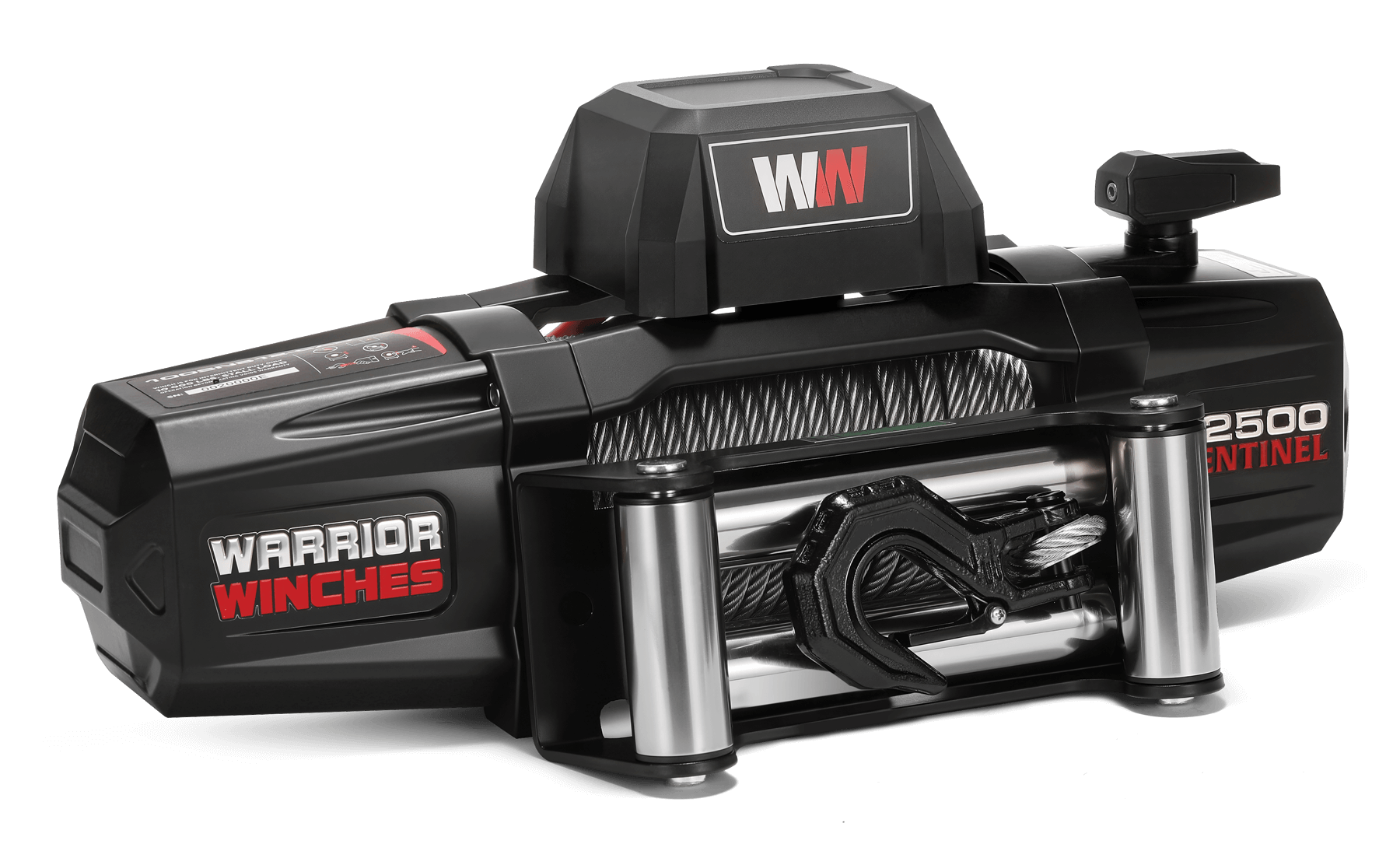 Sentinel 12500lb Electric Winch - 12v Steel Rope