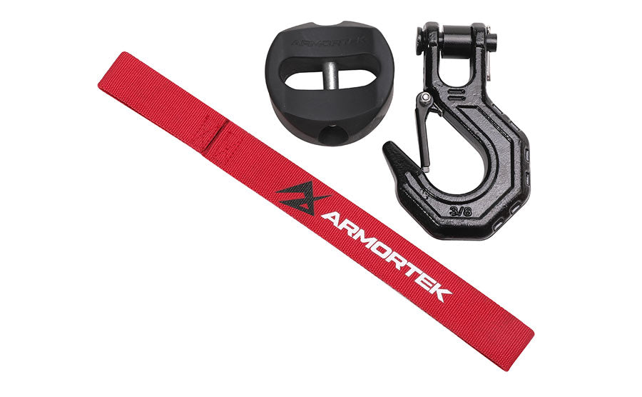Armortek Black Hook Kit for 1/2" Rope - Rated 22000lbs