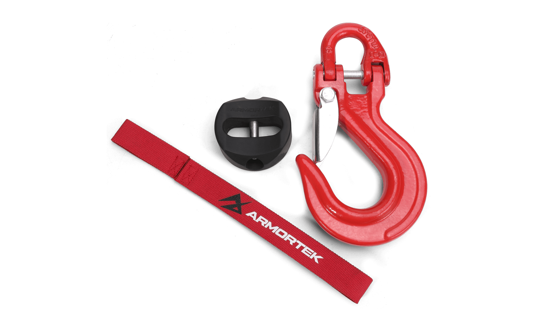 Armortek Red Hook Kit for 9/16" Rope - Rated 35200lbs