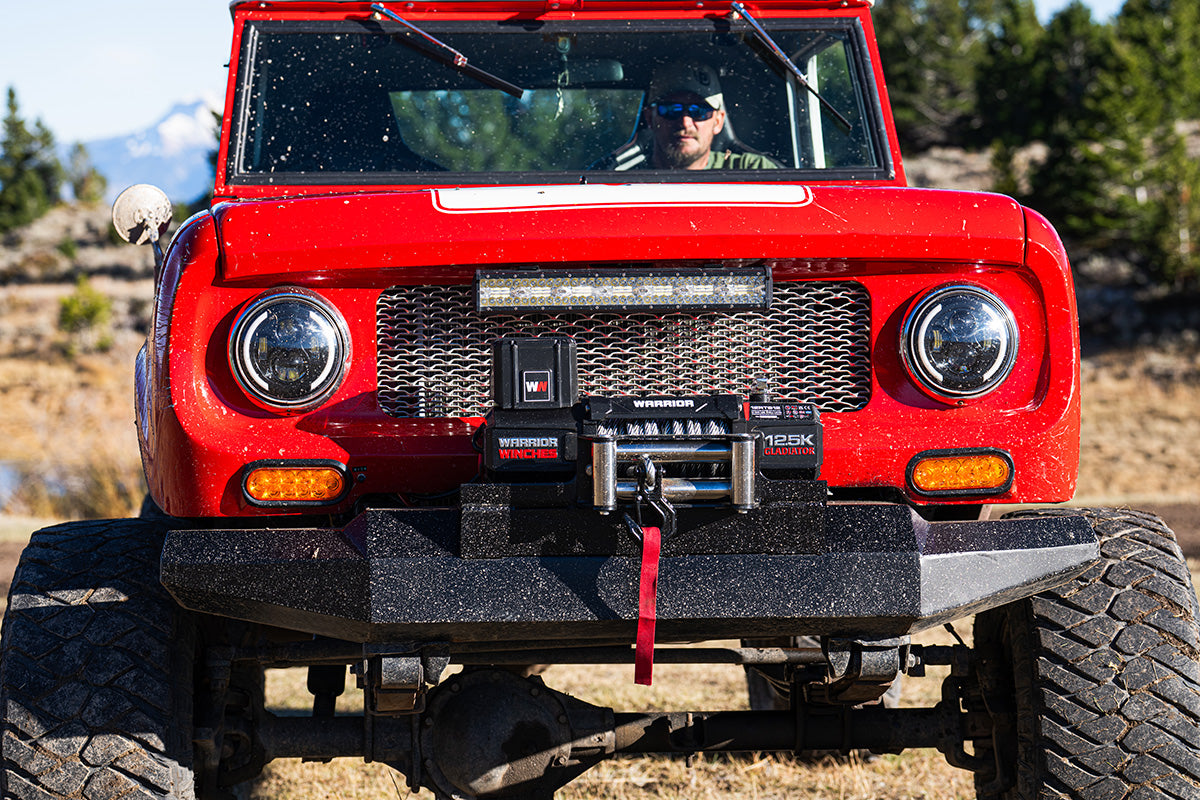 Gladiator V2 R-Type 12,500 Electric Winch - Wire Rope