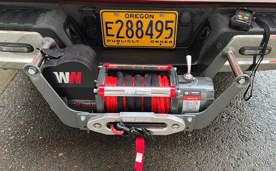 Winch Cradle Universal Mount Plate - up to 12,000lbs Winch