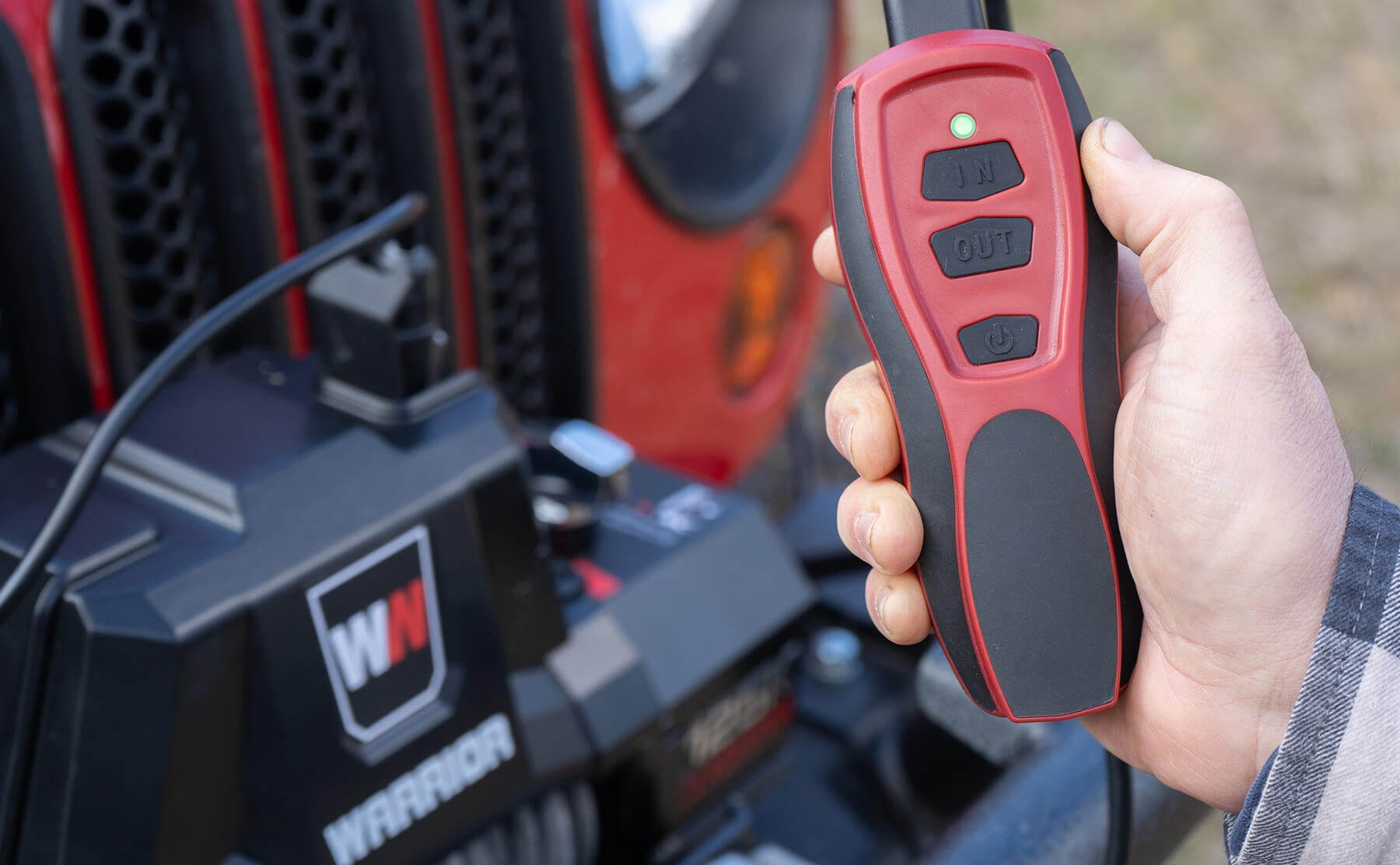 2in1 Wired Wireless Rechargeable Remote - Warrior Winches USA