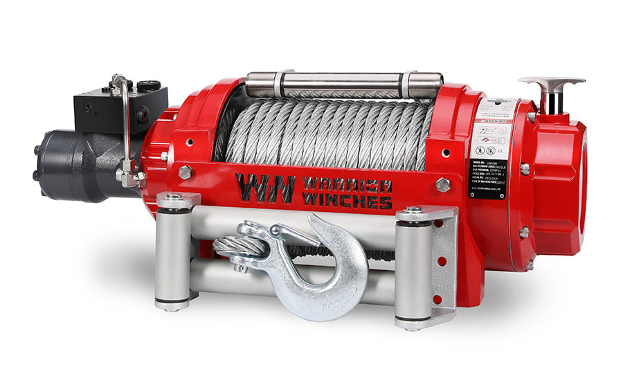 RV18 18,000lb (8.1 Ton) Industrial Hydraulic Winch