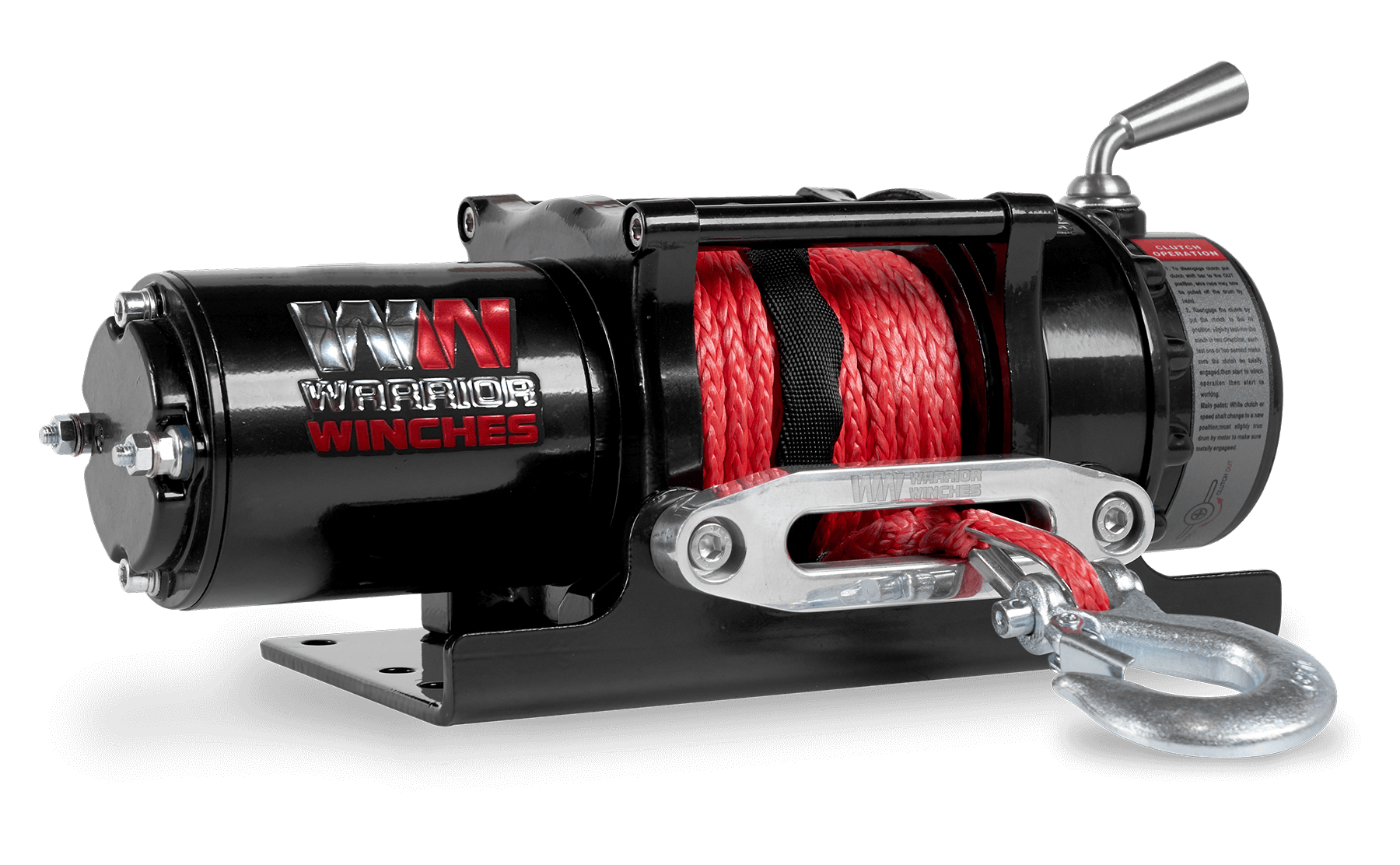 Ninja 4,500lb 12v Electric Winch - Synthetic Rope | Warrior Winches