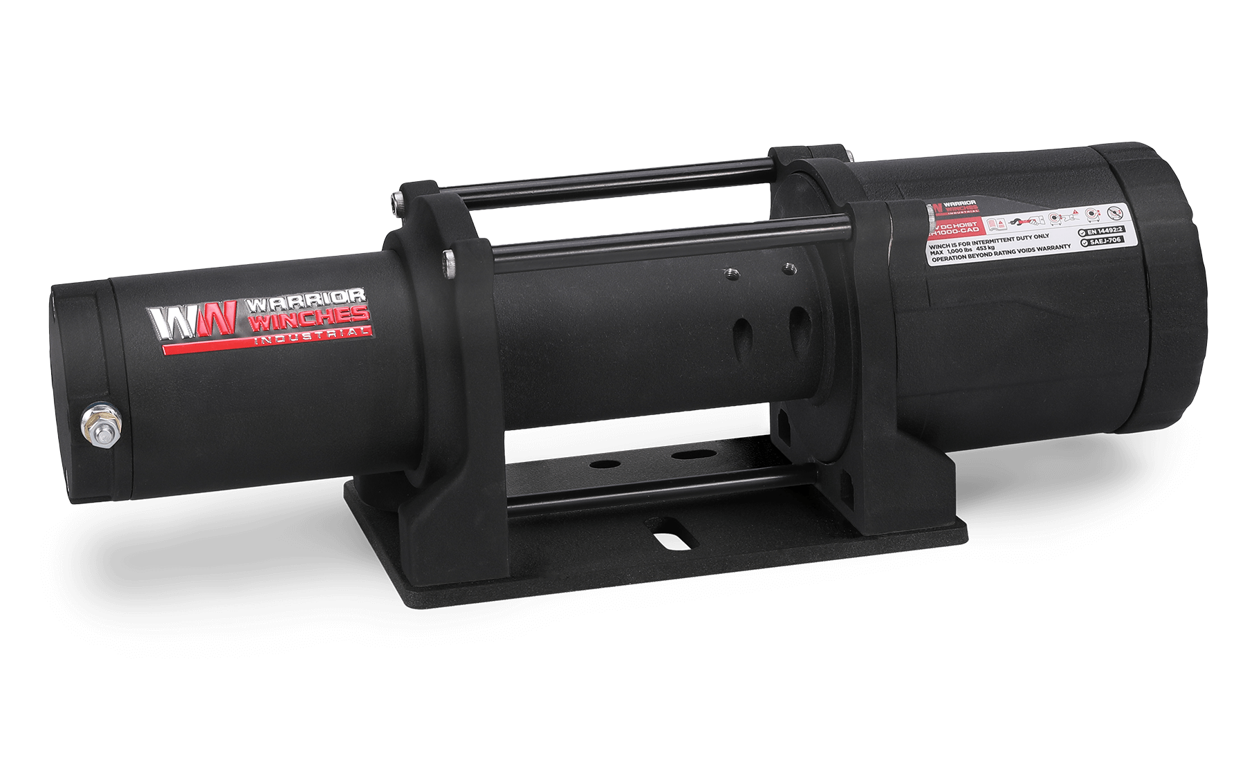 EH1000 12v Industrial Hoist - Warrior Winches USA