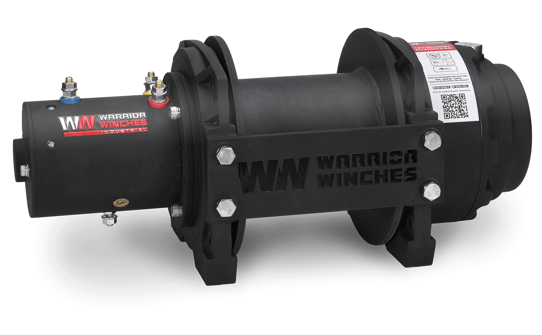 EH3000 12v Industrial Hoist - Warrior Winches USA