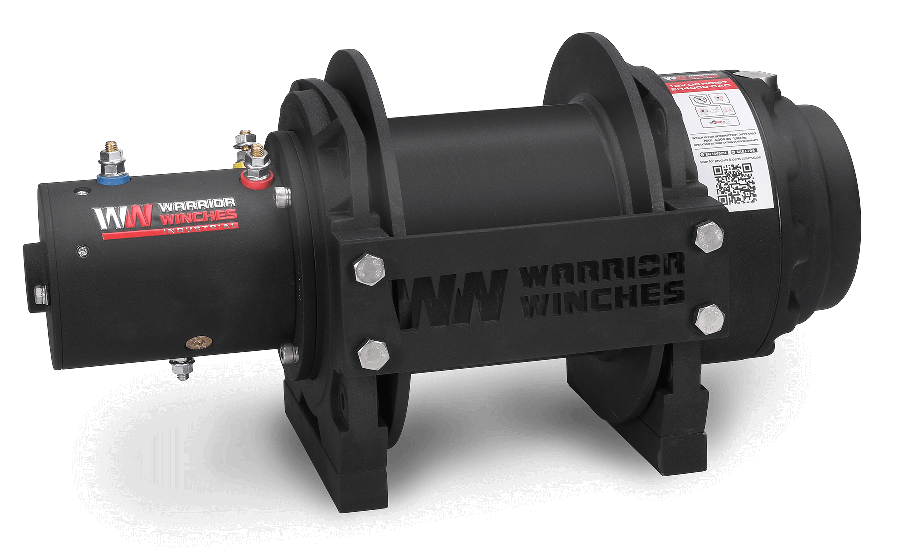 EH4000 12v Industrial Hoist - Warrior Winches USA