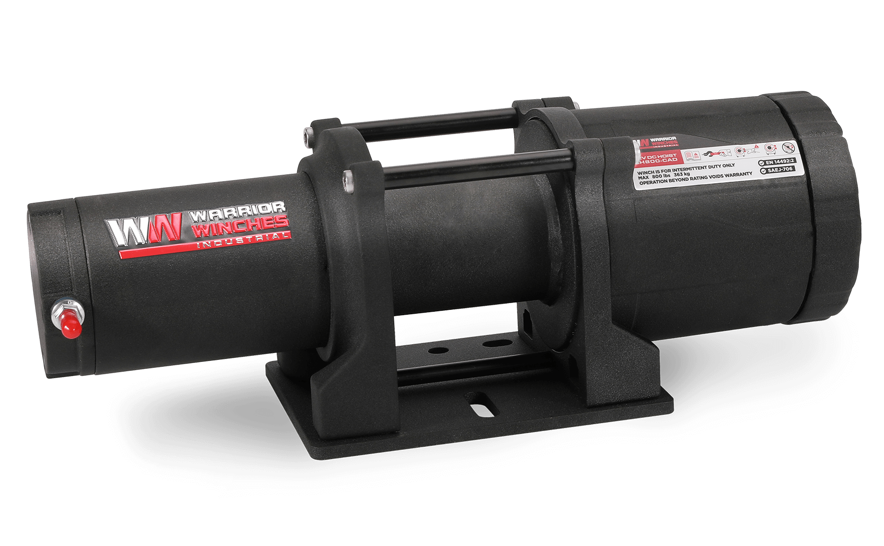 EH800 12v Industrial Hoist - Warrior Winches USA