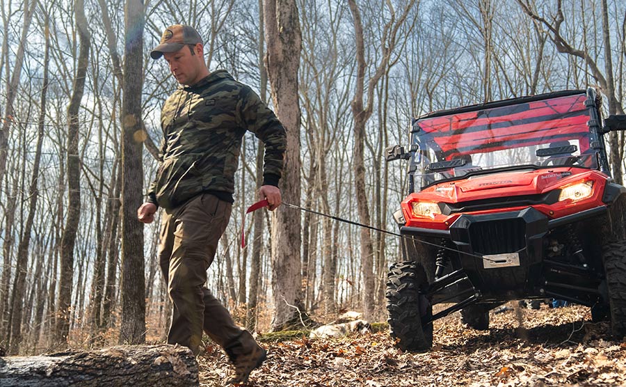 Stealth 3,500lb 12v Electric Winch - ATV - Warrior Winches USA