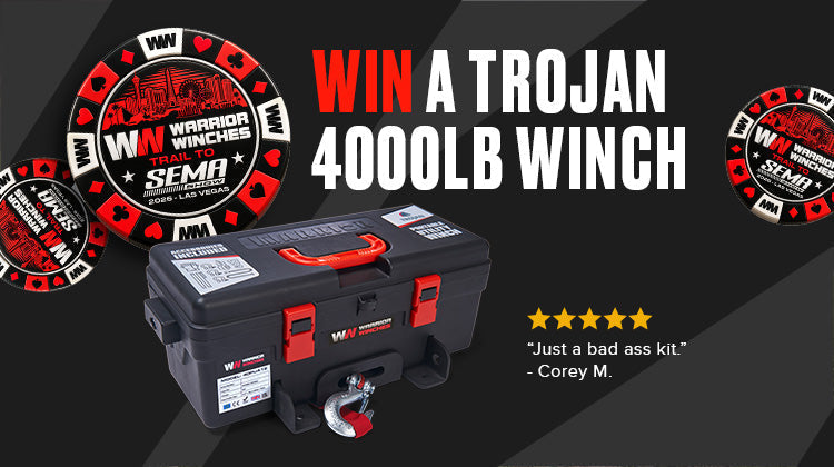The trail to SEMA - Win a Trojan winch!