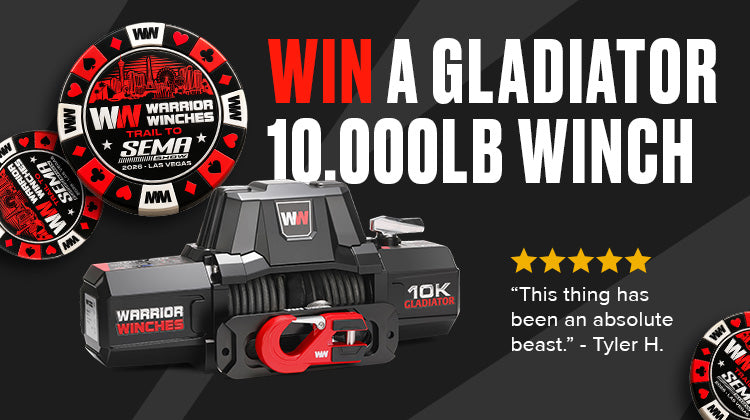 The Trail to SEMA - Win a Gladiator Winch!