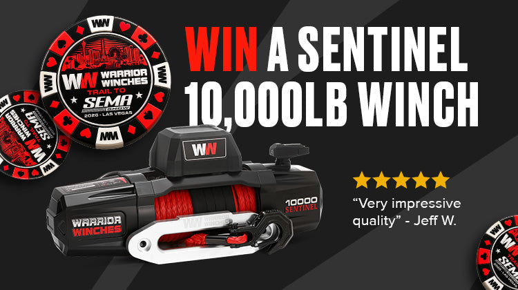 The trail to SEMA - Win a Sentinel winch!