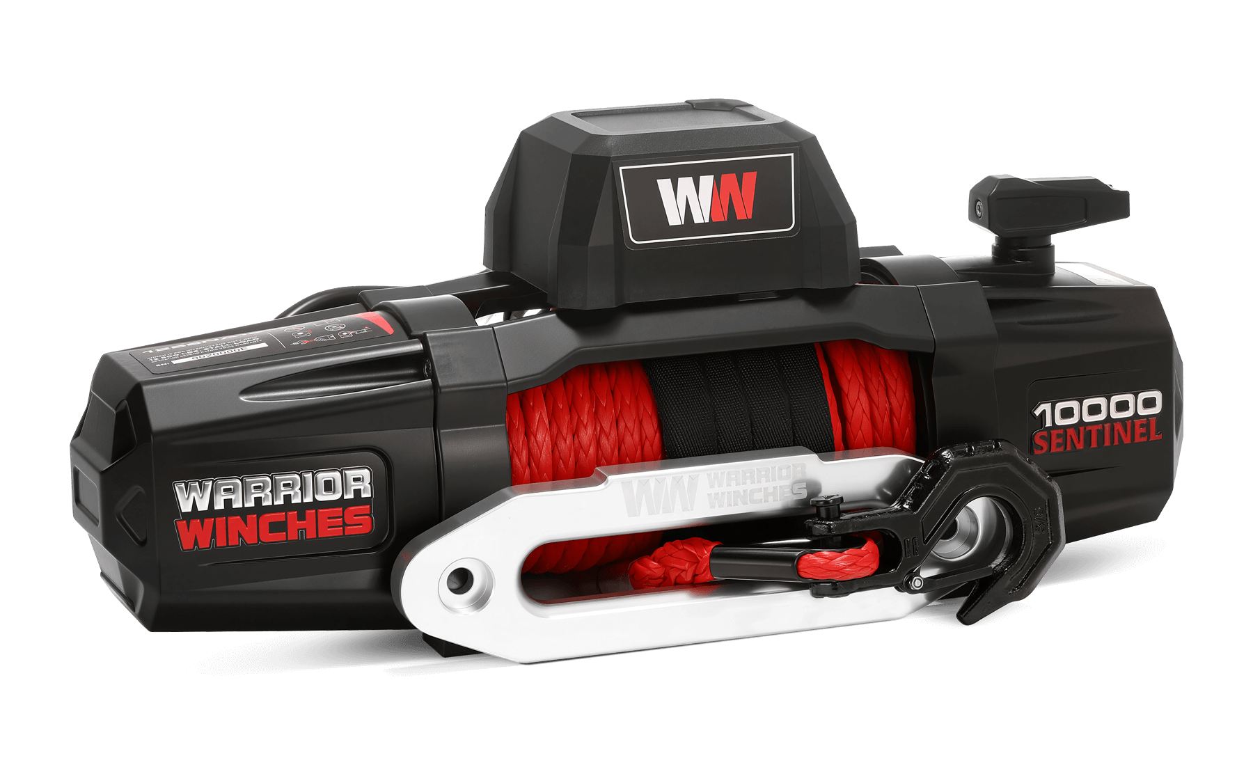 Sentinel 10000lb Electric Winch - 12v Synthetic Rope