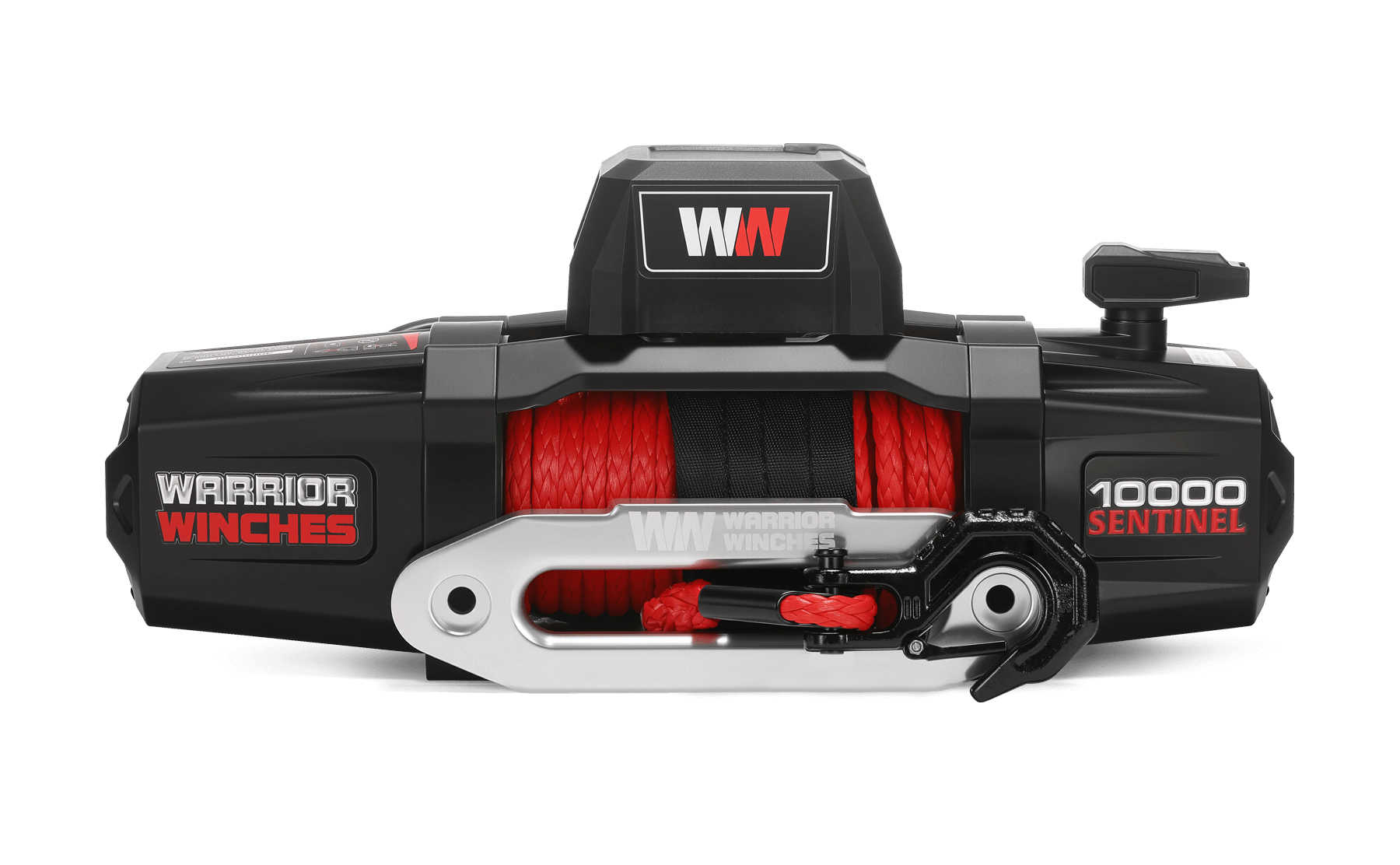 Sentinel 10000lb Electric Winch - 12v Synthetic Rope