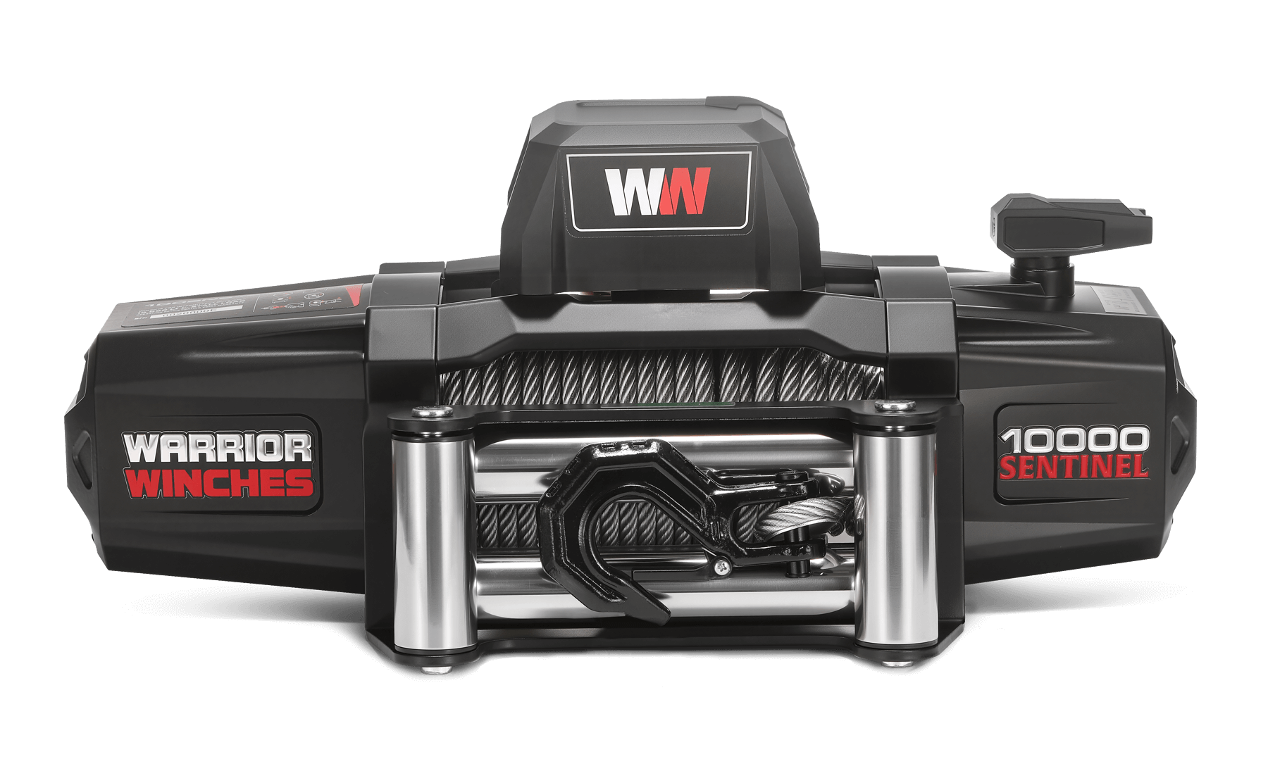 Sentinel 10,000lb Electric Winch - 12v Steel Rope