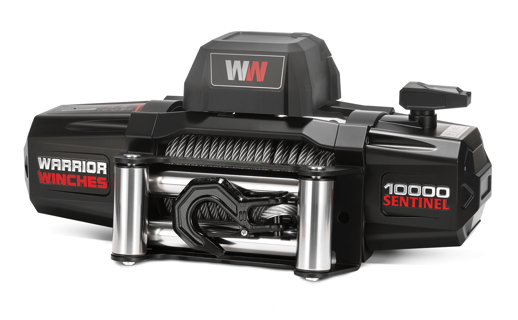 Sentinel 10,000lb Electric Winch - 12v Steel Rope