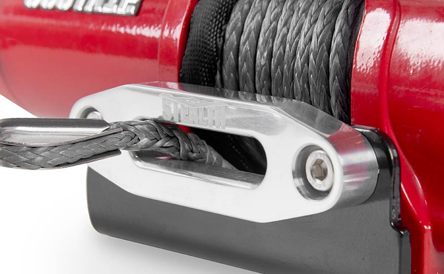 Stealth 3500lb Winch with Synthetic Rope | Warrior Winches