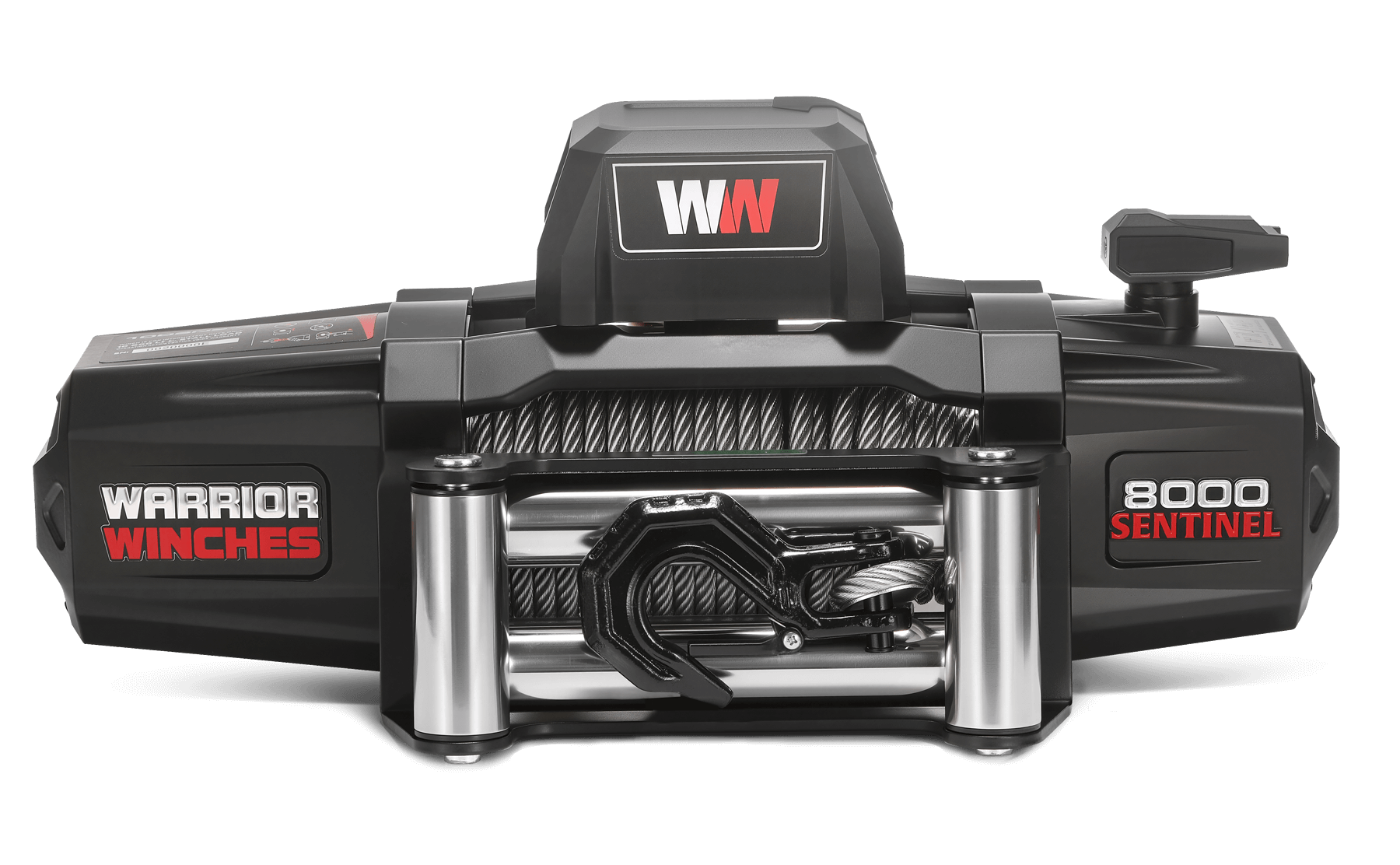 Sentinel 8000lb Electric Winch - 12v Steel Rope