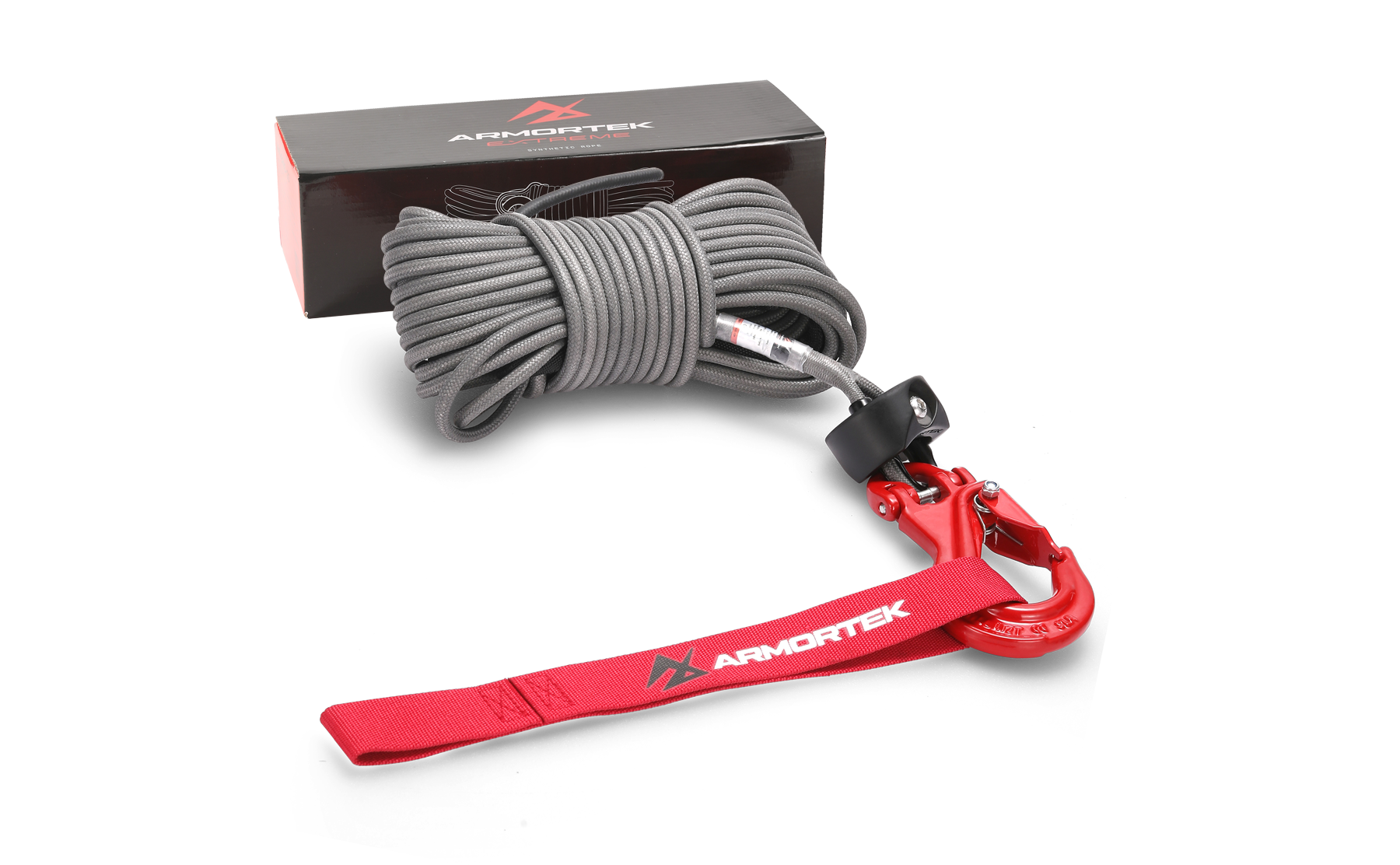 Armortek Extreme Synthetic Rope Kit 15/64" x 50' - MBL 7055 lbs