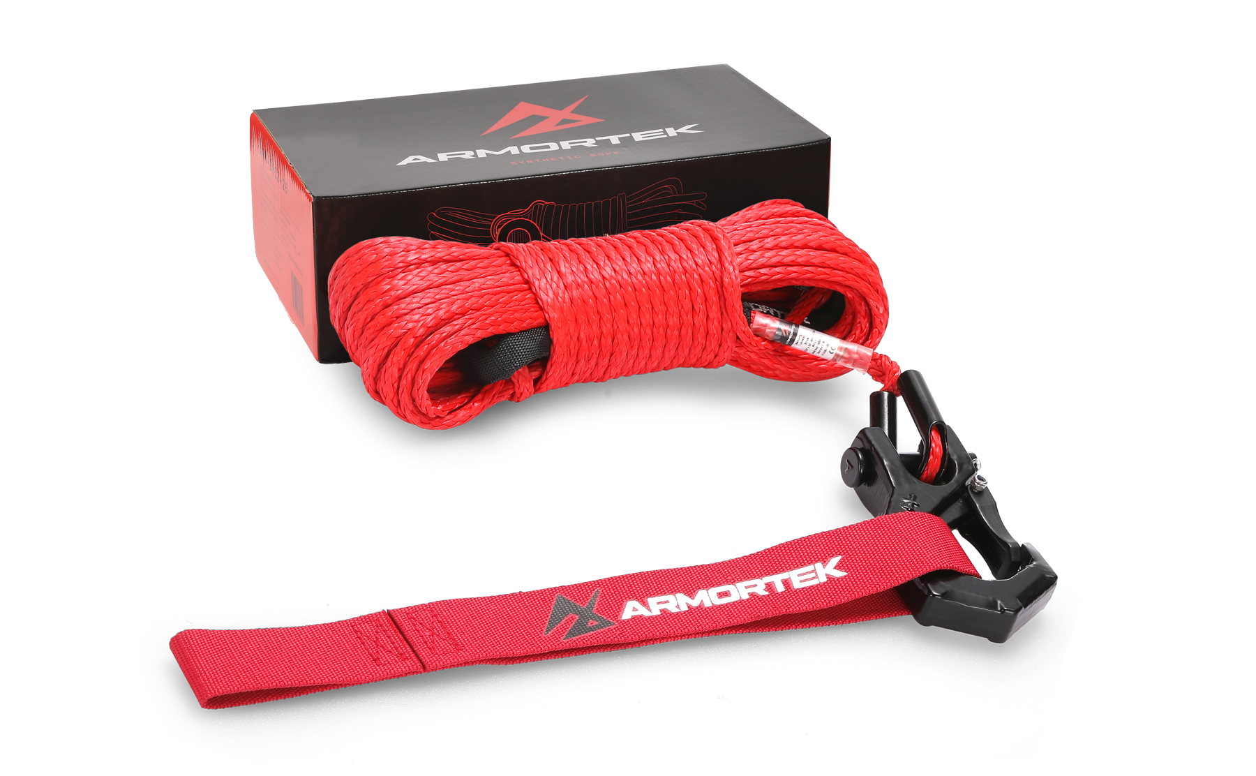 Armortek Synthetic Rope Kit 5/32" x 50' - MBL 3968 lbs