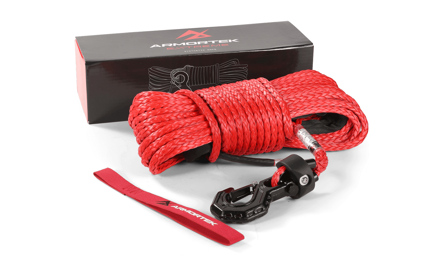 Armortek Synthetic Rope Kit 7/16" x 82' - MBL 28200 lbs