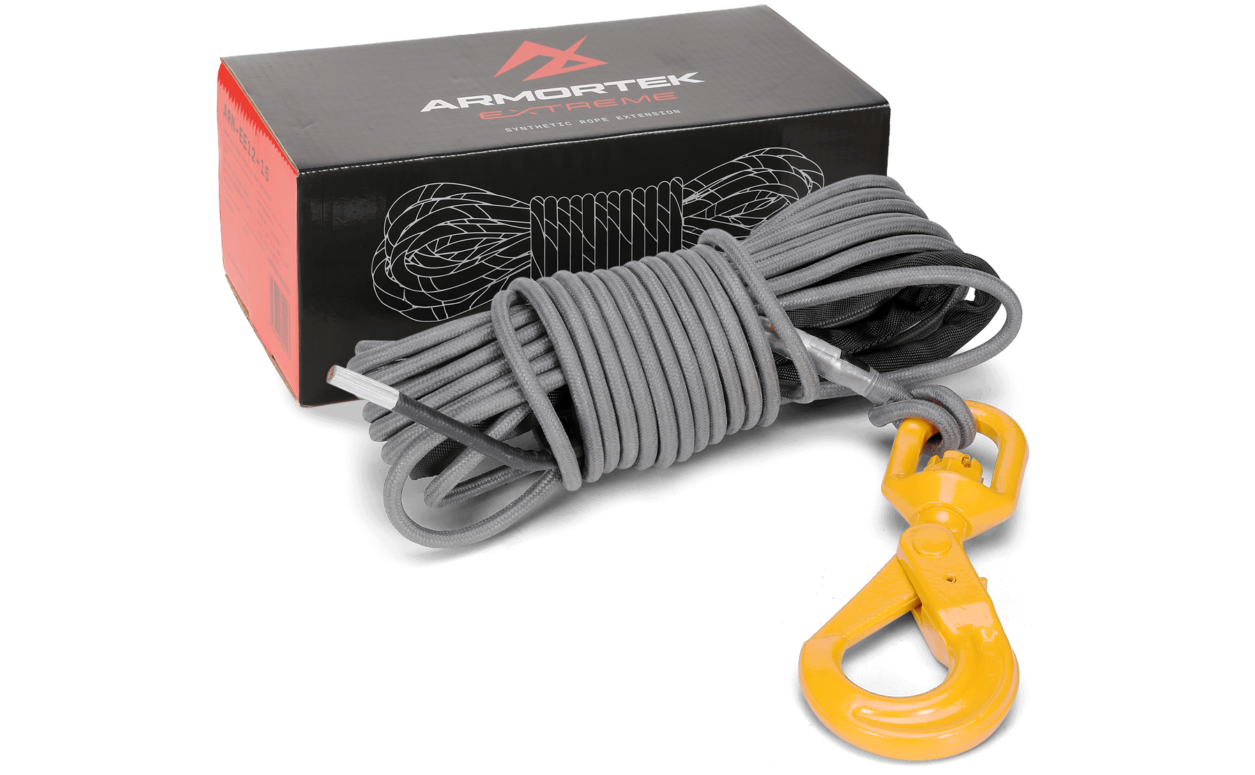Armortek Extreme Industrial Synthetic Rope Kit 3/8" x 50' - MBL 18700 lbs