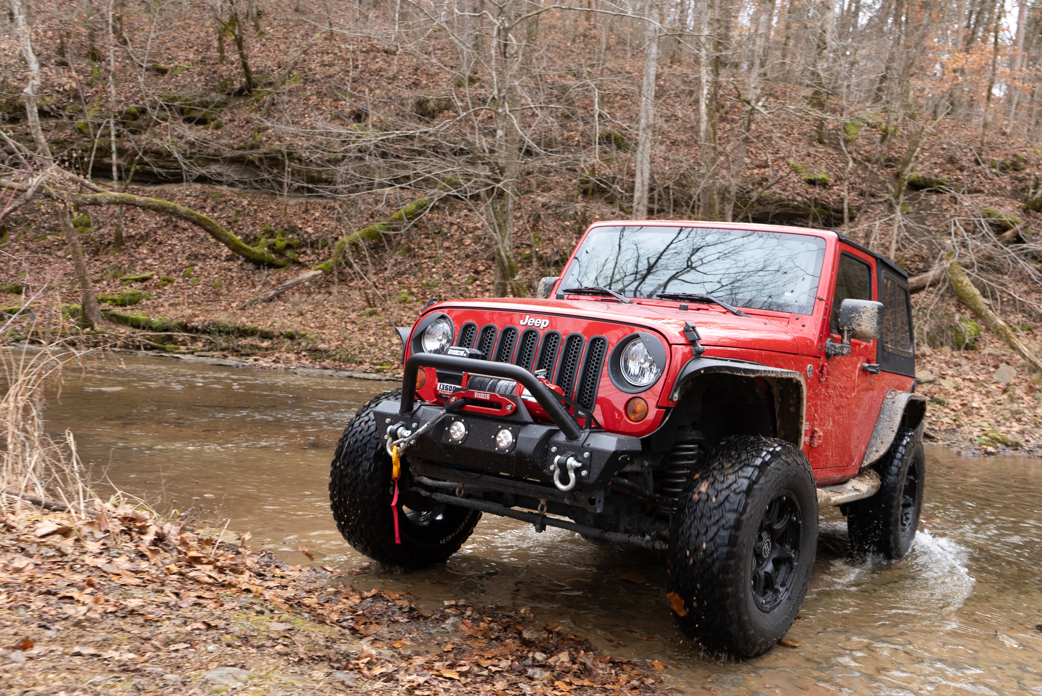 Stealth 13,500lb 12v Electric Winch - Offroad