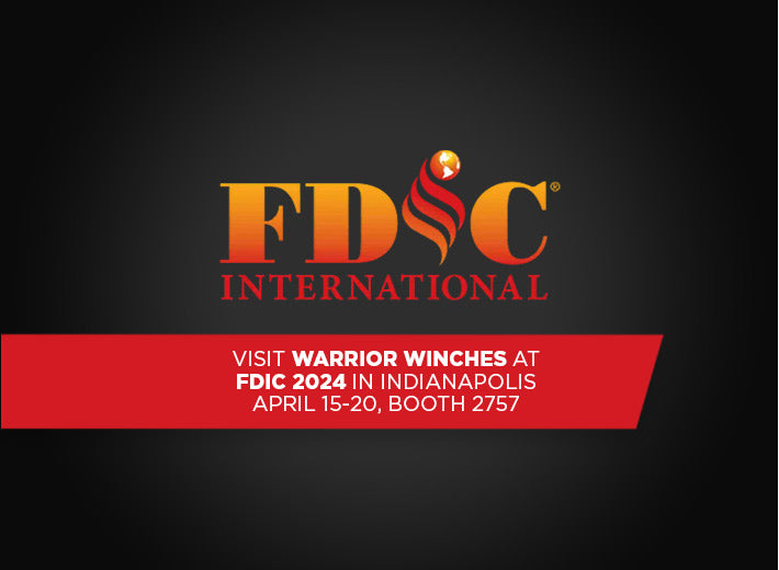 Visit Warrior Winches at FDIC 2024