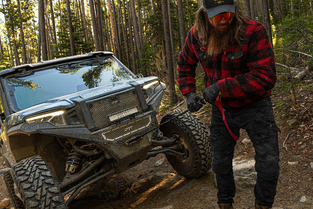 Titan 2,500lb 12v Electric Winch - Synthetic Rope