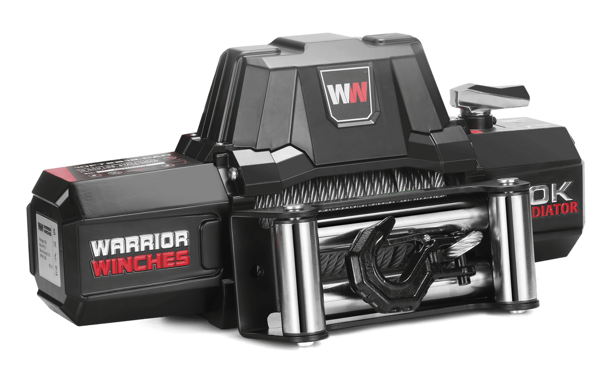 Gladiator V2 F-Type 10,000 Electric Winch - 12v Steel Rope