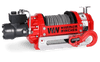 RV10 10,000lb (4.5 Ton) Industrial Hydraulic Winch - Synthetic Rope