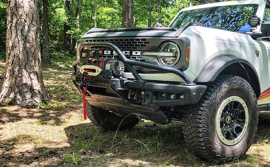 Samurai 12,500lb 12v Electric Winch - Synthetic Rope