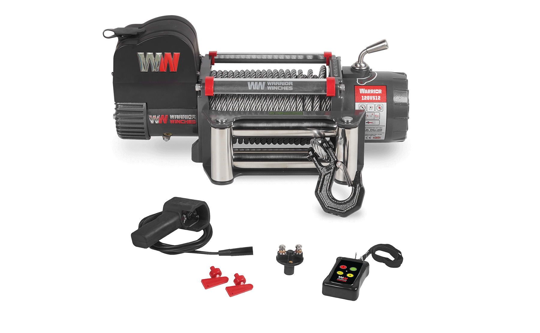 Samurai 12,500lb 12v Electric Winch