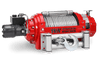 RV15 15,000lb (6.8 Ton) Industrial Hydraulic Winch - Steel Rope