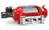 RV18 18,000lb (8.1 Ton) Industrial Hydraulic Winch - Steel Rope