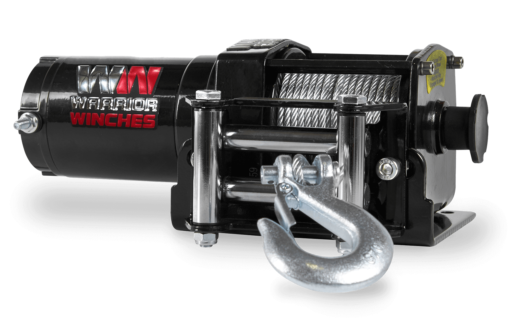 Ninja 2,000lb 12v Electric Winch - Steel Rope