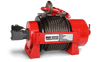 JR25 55,000lb (25 Ton) Industrial Hydraulic Winch - Steel Rope