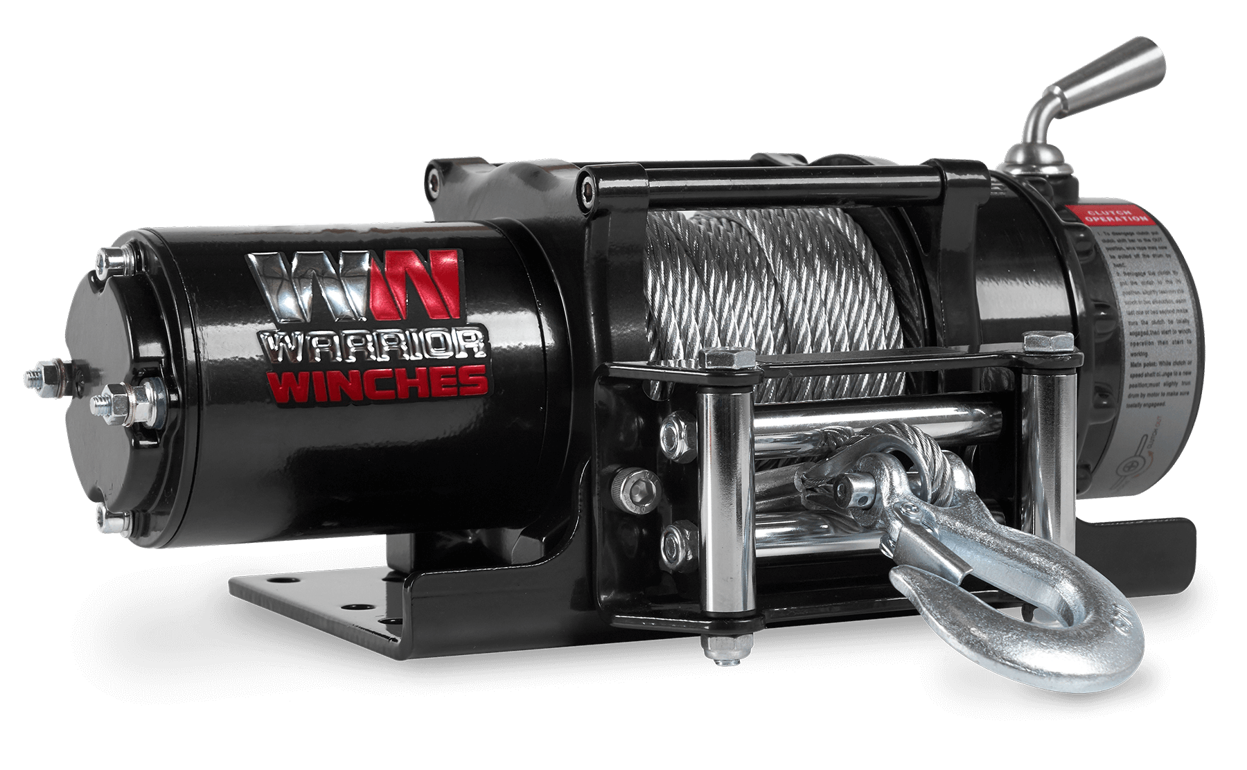 Winch Rope Steel Ninja 4,500lb 12v Electric Winch - Steel Rope | Warrior Winches
