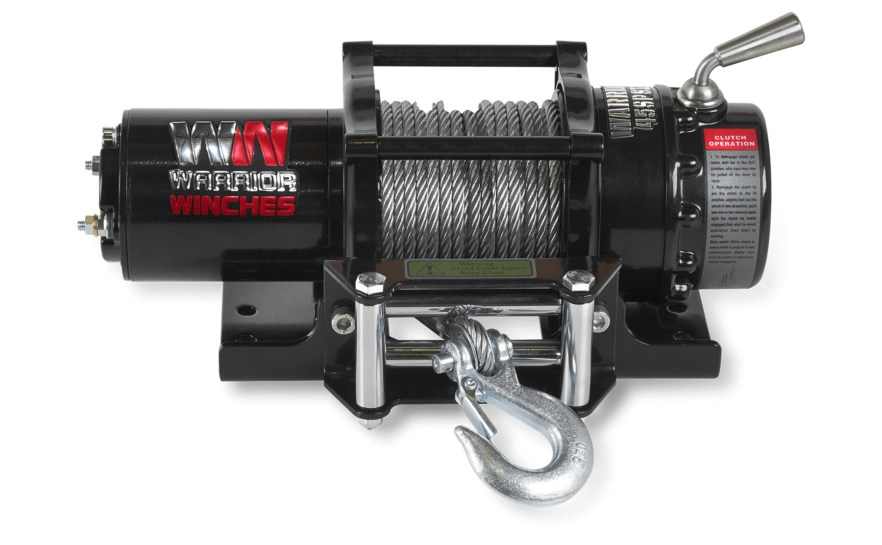 Ninja 4,500lb 12v Electric Winch - Steel Rope