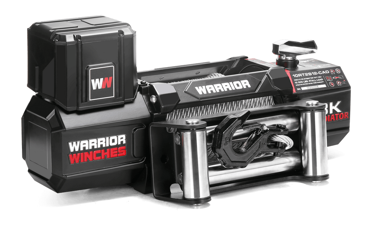 Gladiator V2 R-Type 8,000 Electric Winch - 12v Steel Rope