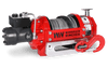 RV8 8,000lb (3.6 Ton) Hydraulic Short Drum Winch - Synthetic Rope
