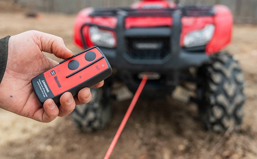 Ninja 3,500lb 12v Electric Winch - Synthetic Rope