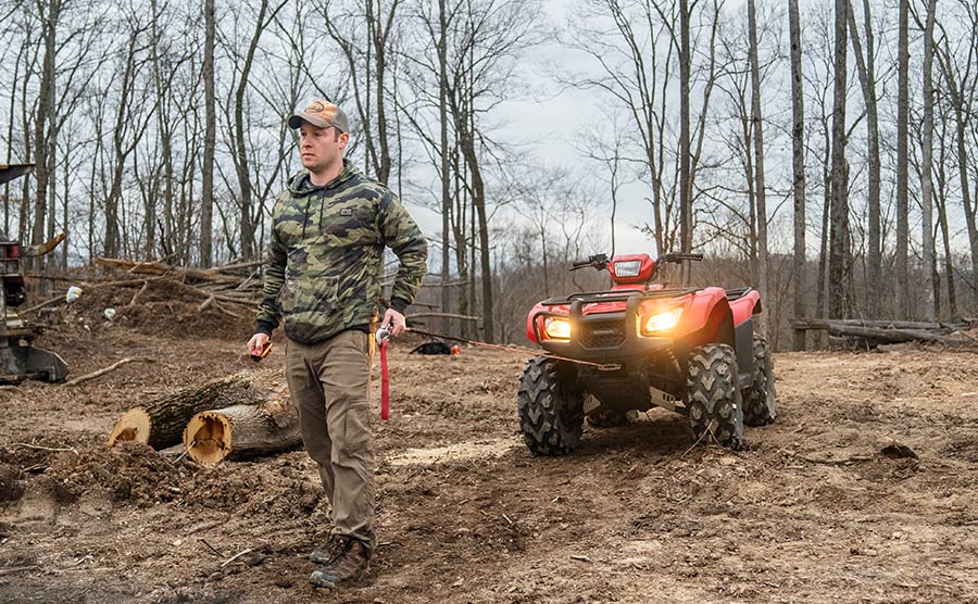 Ninja 2,000lb 12v Electric Winch - Synthetic Rope