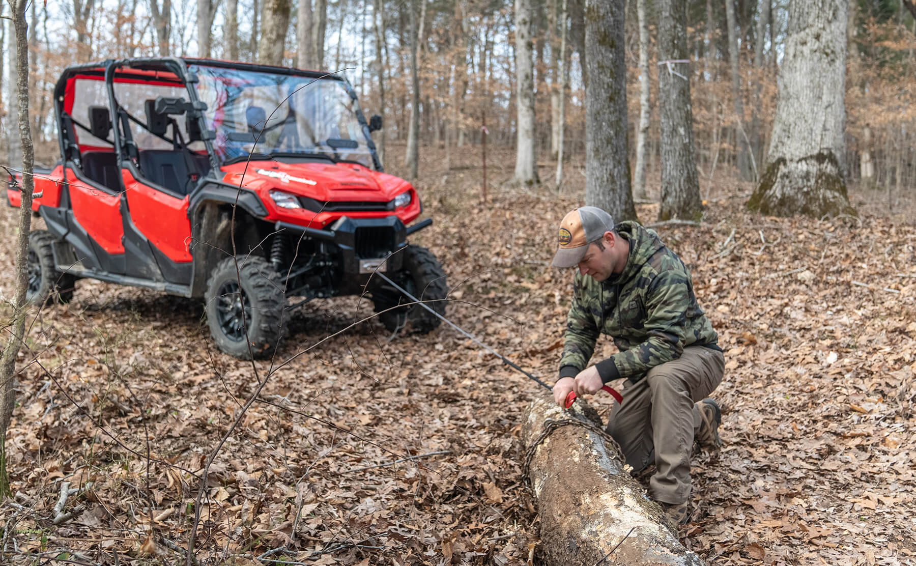 Stealth 3,500lb 12v Electric Winch - Synthetic Rope