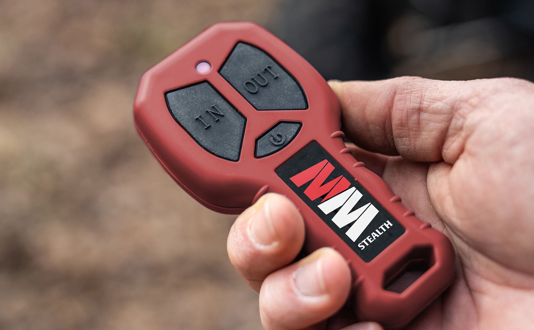 Stealth 3,500lb 12v Electric Winch - Synthetic Rope