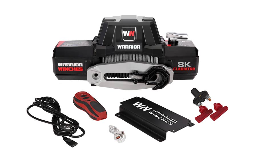 Warrior Gladiator FType 8000lb Winch Warrior Winches