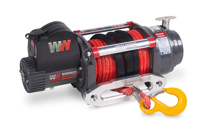 Samurai 20,000lb 12v Electric Winch - Synthetic Rope