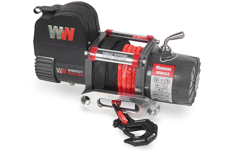Samurai 9,500lb Short Drum 12v Electric Winch - Offroad