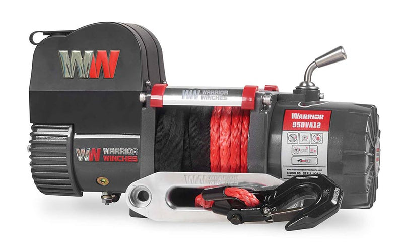 Samurai 9,500lb Short Drum 12v Electric Winch - Offroad